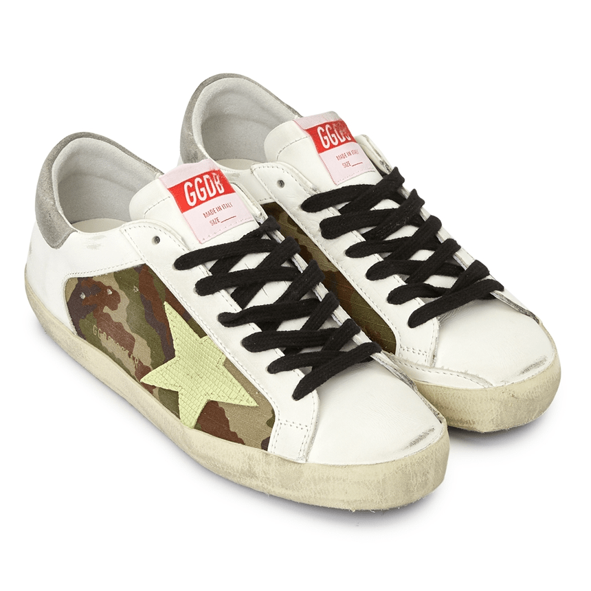 Giày Golden Goose Superstar Camouflage 'White' GMF00103-F003204-81775 - Ảnh 3