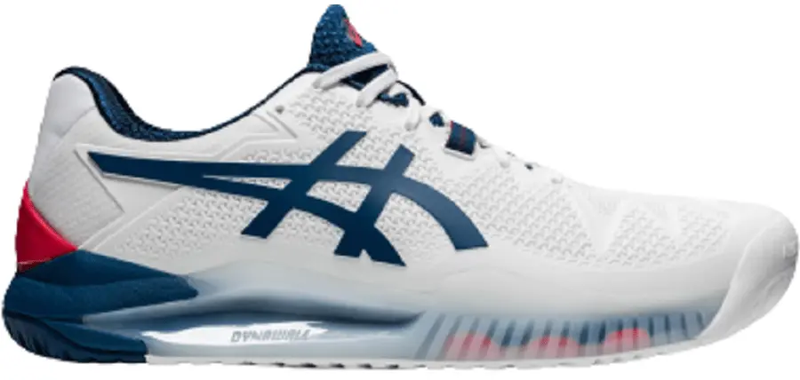 Giày Tennis Asics Gel Resolution 8 'Blue Red White' 1041A113-103