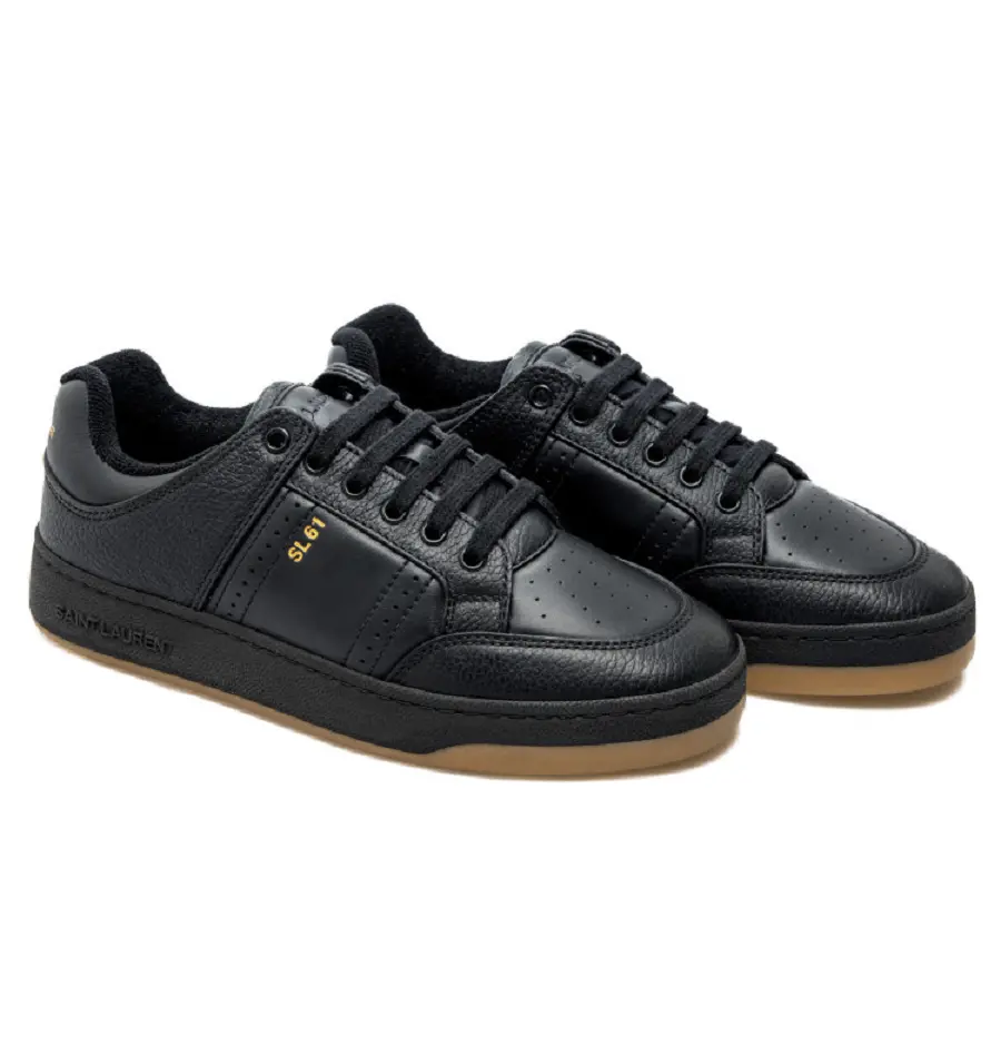 Alternative view of Giày Saint Laurent SL/61 Low-top 'Black' 69078904GAA1000