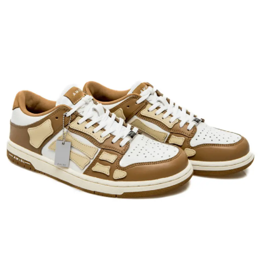 Giày Amiri Skel Top Low ‘Brown’ PF23MFS005-242 - Ảnh 4