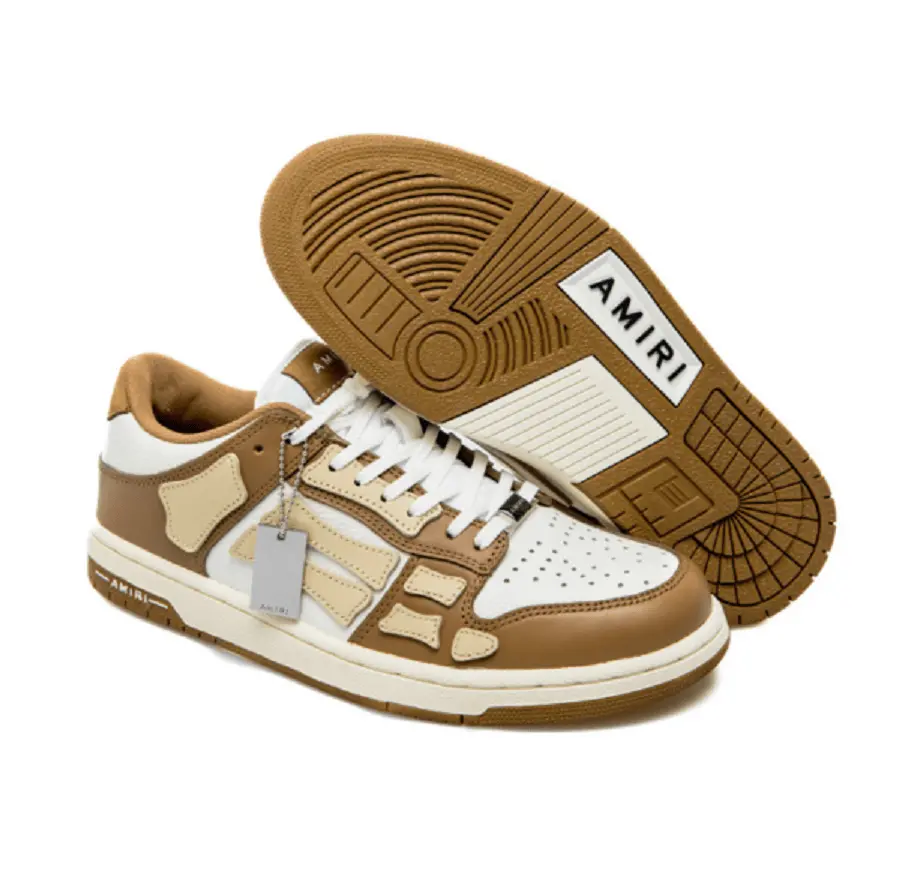 Giày Amiri Skel Top Low ‘Brown’ PF23MFS005-242 - Ảnh 3