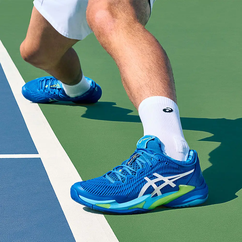 Giày Asics Court FF 3 Novak 'Blue' 1041A363-400 - Ảnh 3
