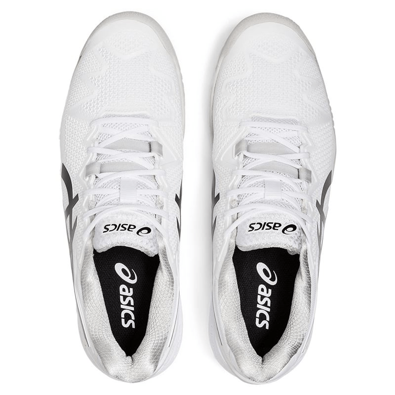 Giày Tennis Asics Gel Resolution 8 'White Black' 1041A079-101 - Ảnh 6