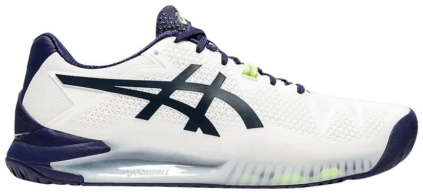 Giày Tennis Asics Gel Resolution 8 'White Peacoat' 1041A079-102