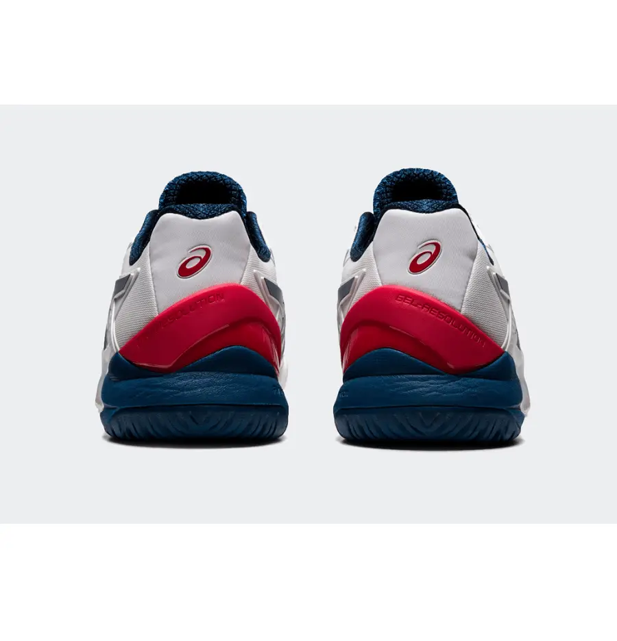 Giày Tennis Asics Gel Resolution 8 'Blue Red White' 1041A113-103 - Ảnh 5