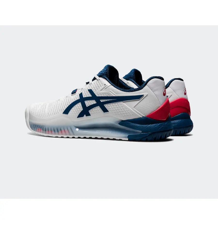 Alternative view of Giày Tennis Asics Gel Resolution 8 'Blue Red White' 1041A113-103