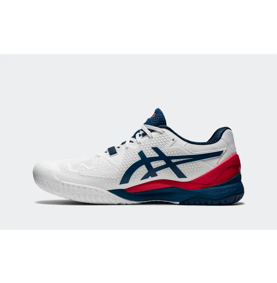 Giày Tennis Asics Gel Resolution 8 'Blue Red White' 1041A113-103 - Ảnh 6