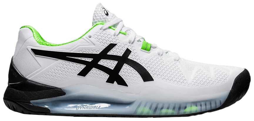 Giày Asics Gel Resolution 8 'White Green Gecko' 1041A079-105