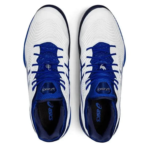 Giày Tennis Asics Court FF Novak 'White Blue' 1041A089-101 - Ảnh 5