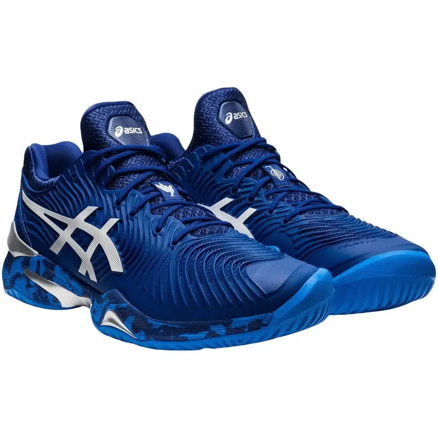 Alternative view of Giày Asics Court FF Novak 'Blue Print Camo' 1041A089-403