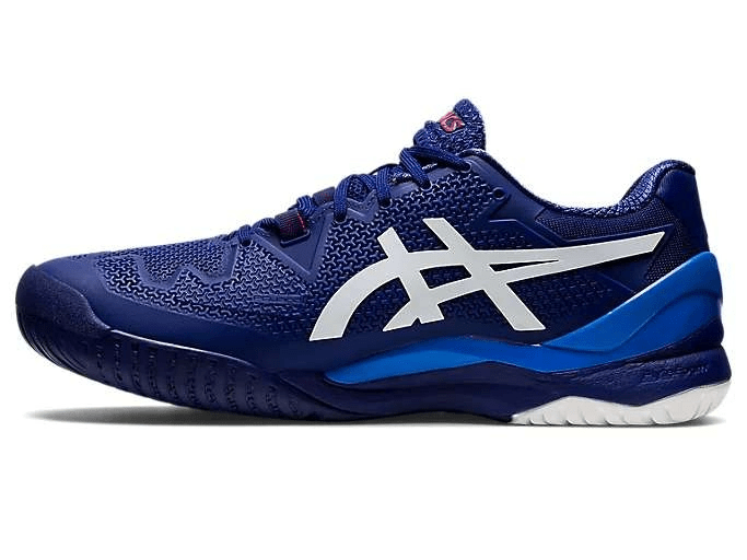 Giày Asics Gel Resolution 8 2E Wide 'Dive Blue' 1041A113-405 - Ảnh 4