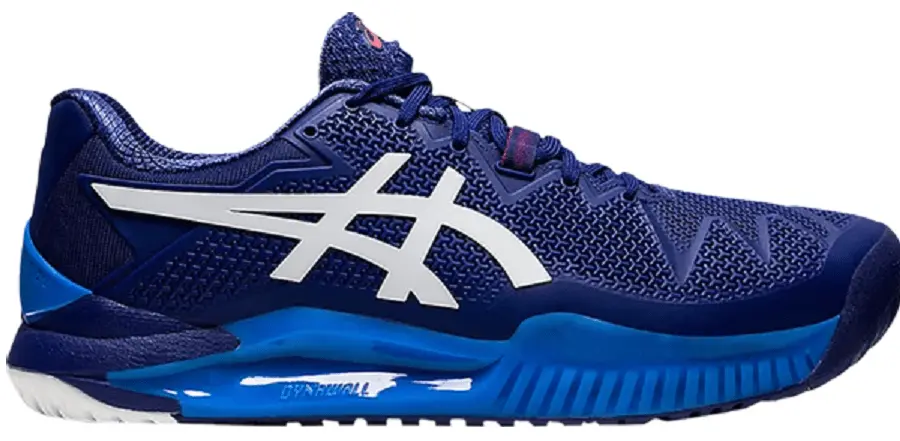 Giày Asics Gel Resolution 8 2E Wide 'Dive Blue' 1041A113-405