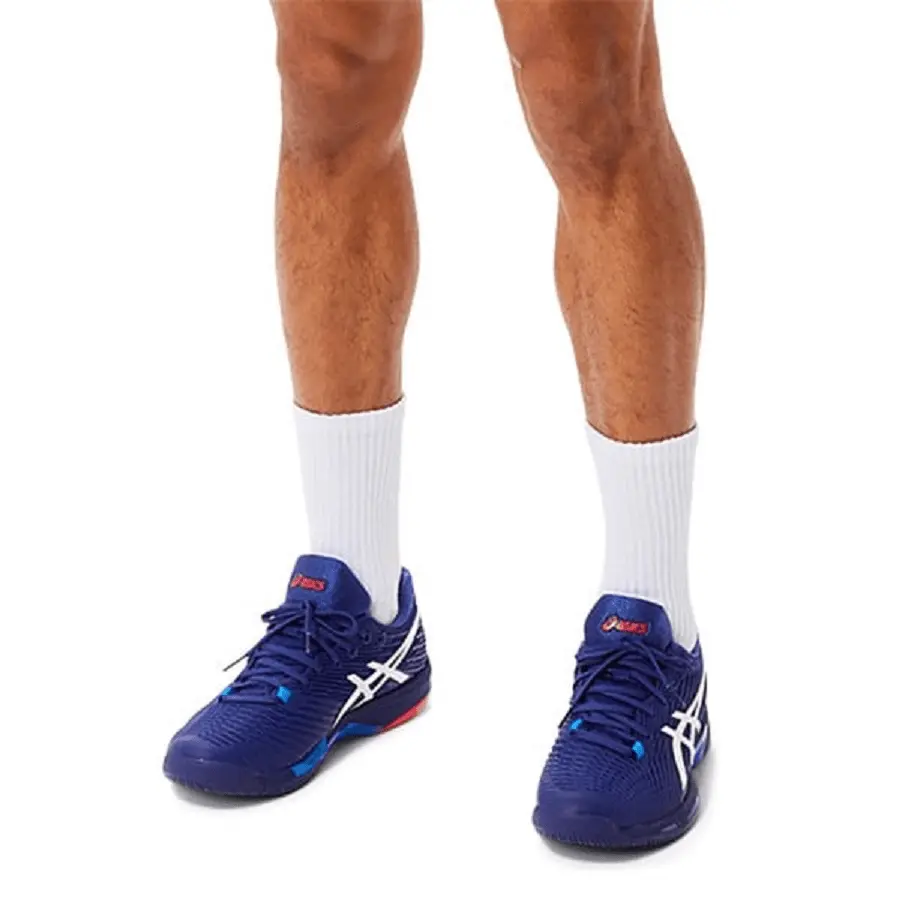 Giày Tennis Asics COURT FF 3 NOVAK 'White Blue' 1041A361-960 - Ảnh 4