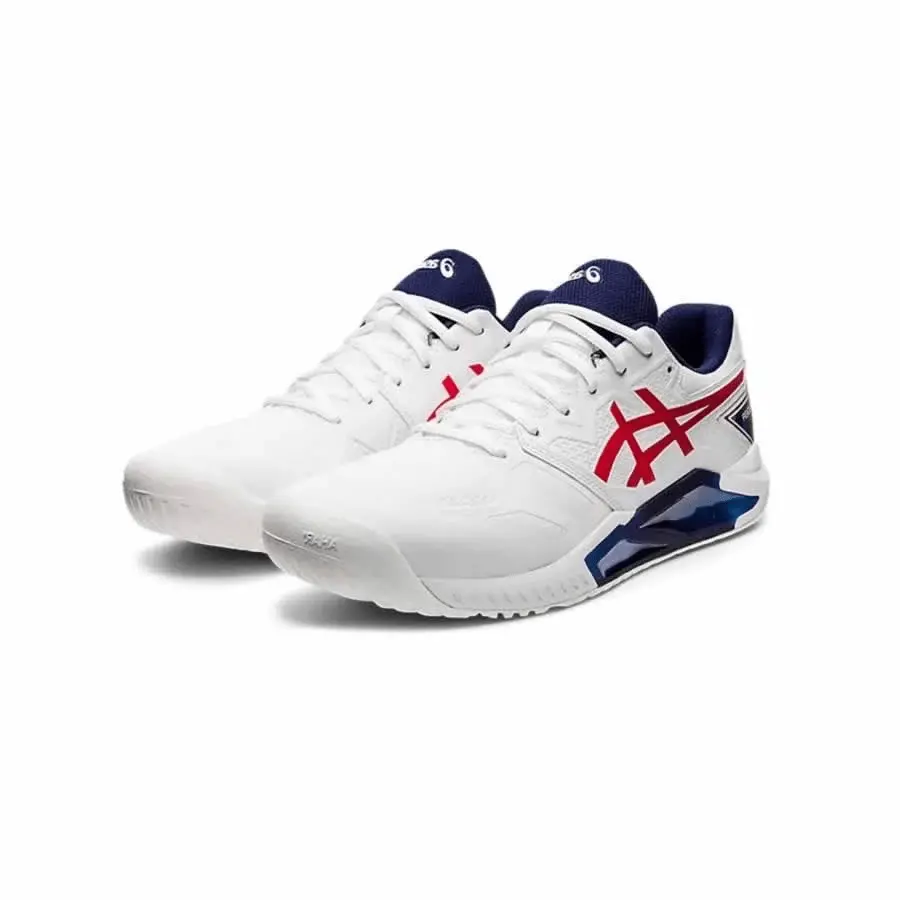 Alternative view of Giày Tennis Asics Gel Challenger 13 L.E 'White Classic Red' 1041A288-110