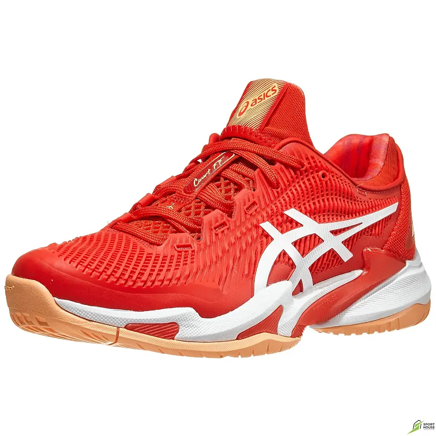 Alternative view of Giày Tennis Asics Court FF 3 Fiery 'Red White' 1041A363.961