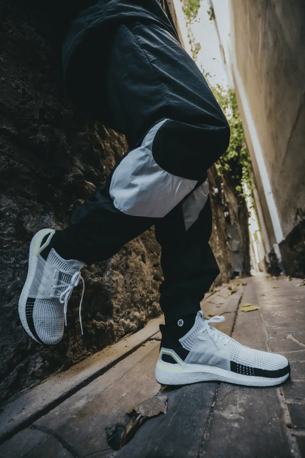 Quần Nike NSW Sportswear Big Swoosh Woven Pants 'Black White' AR9895-010 - Ảnh 5