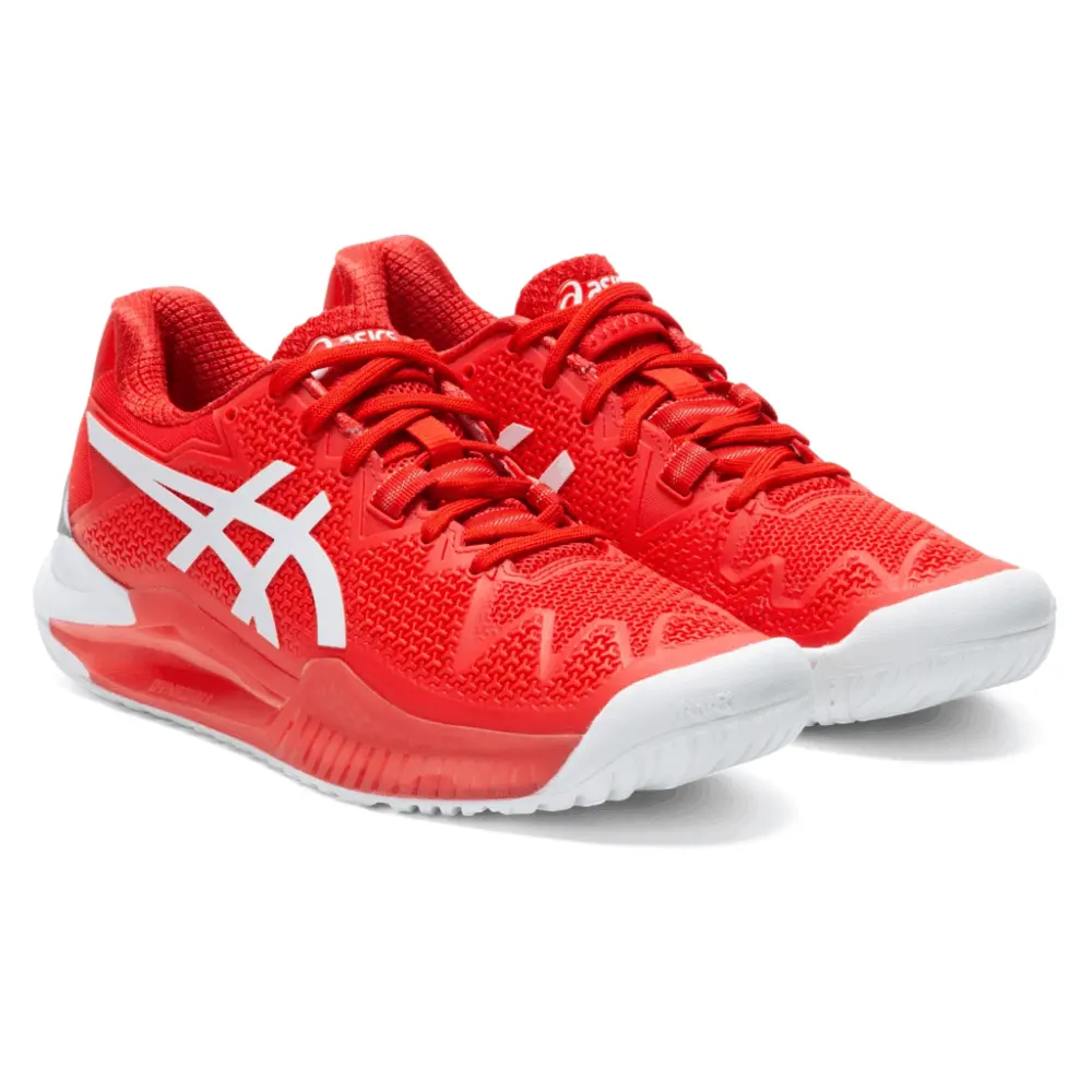 Alternative view of Giày Tennis Asics Wmns Gel Resolution 8 'Fiery Red' 1042A072-601