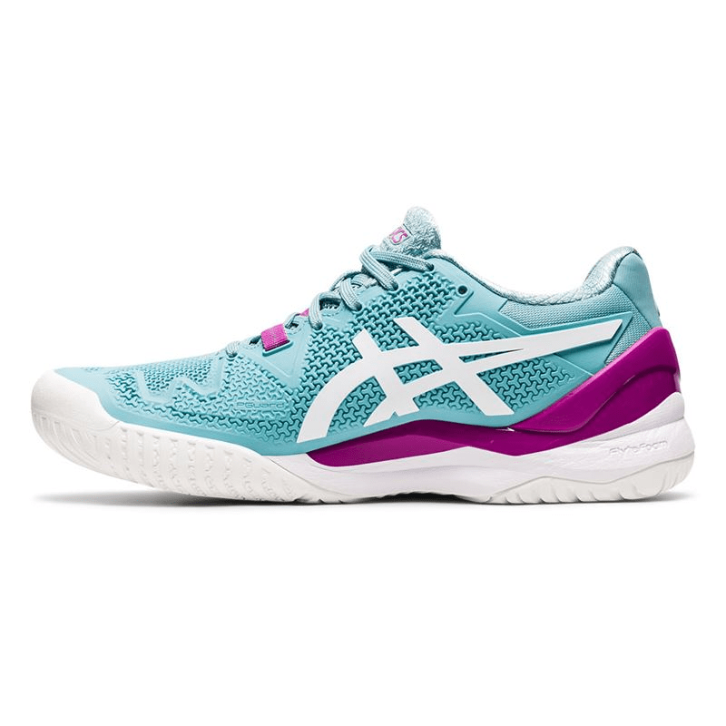 Giày Tennis Asics Wmns Gel Resolution 8 Wide 'Smoke Blue' 1042A097-403 - Ảnh 2