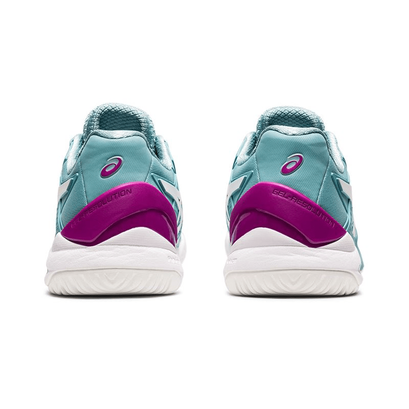 Giày Tennis Asics Wmns Gel Resolution 8 Wide 'Smoke Blue' 1042A097-403 - Ảnh 5