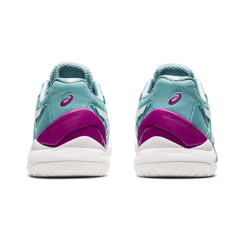 Giày Tennis Asics Wmns Gel Resolution 8 Wide 'Smoke Blue' 1042A097-403 - Ảnh 5