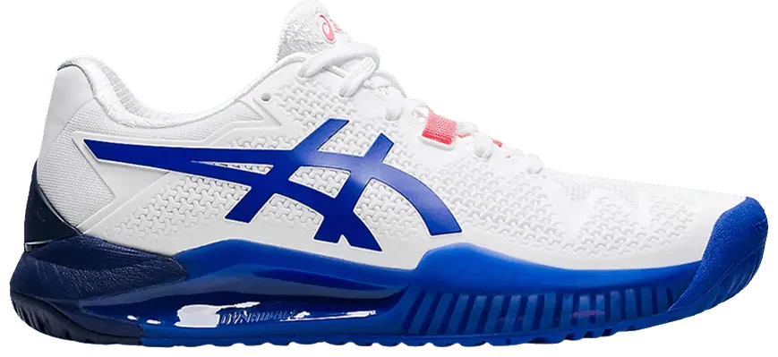 Giày Tennis Asics Gel Resolution 8 Wide 'White Blue' 1042A097-107