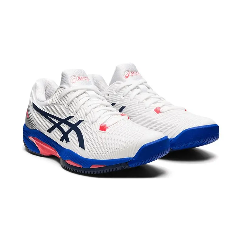 Giày Tennis Asics Wmns Solution Speed FF 2 'White Peacoat' 1042A136-102 - Ảnh 3