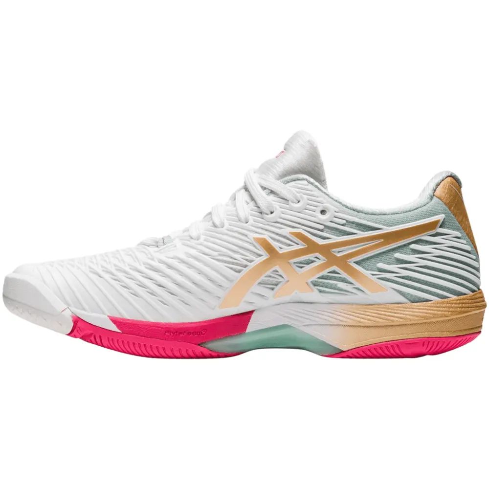 Alternative view of Giày Tennis Asics Wmns Solution Speed FF 2 LE 'White Champagne' 1042A142-100