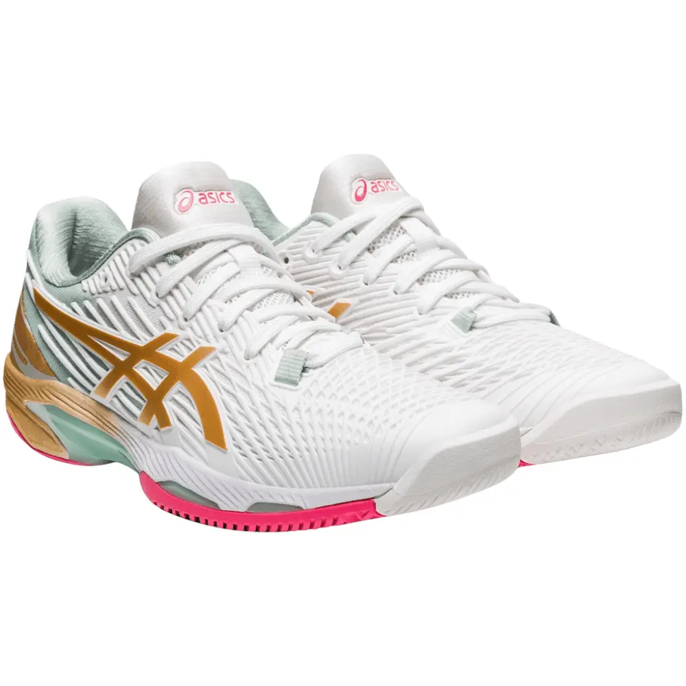 Giày Tennis Asics Wmns Solution Speed FF 2 LE 'White Champagne' 1042A142-100 - Ảnh 3
