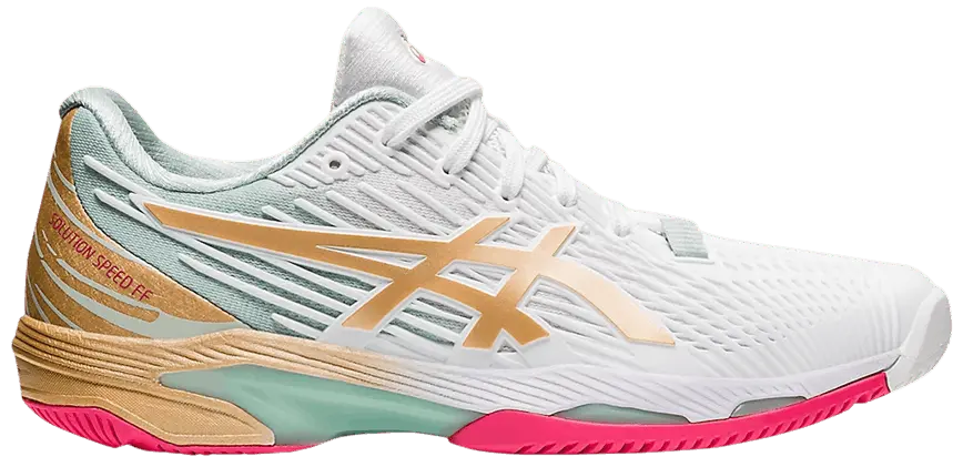 Giày Tennis Asics Wmns Solution Speed FF 2 LE 'White Champagne' 1042A142-100