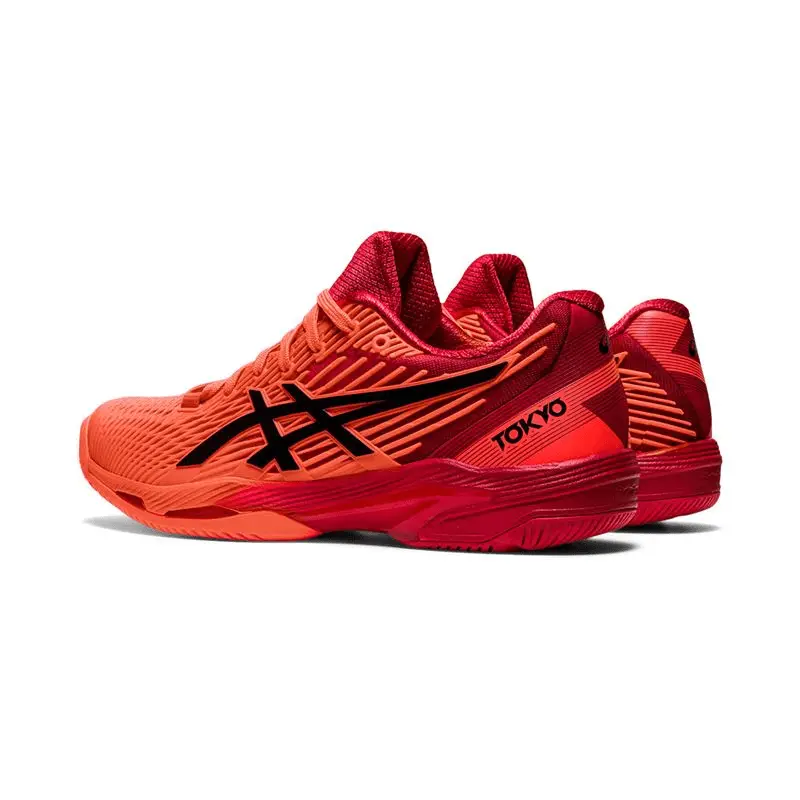 Giày Tennis Asics Solution Speed FF 2 'Red Eclipse Black' 1042A181-701 - Ảnh 4