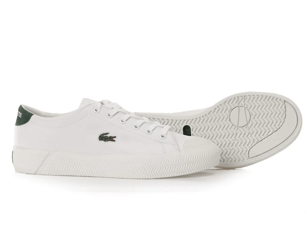 Giày Lacoste Gripshot 0120 1 CFA Leather White Green 740CFA0002-1R5 - Ảnh 3
