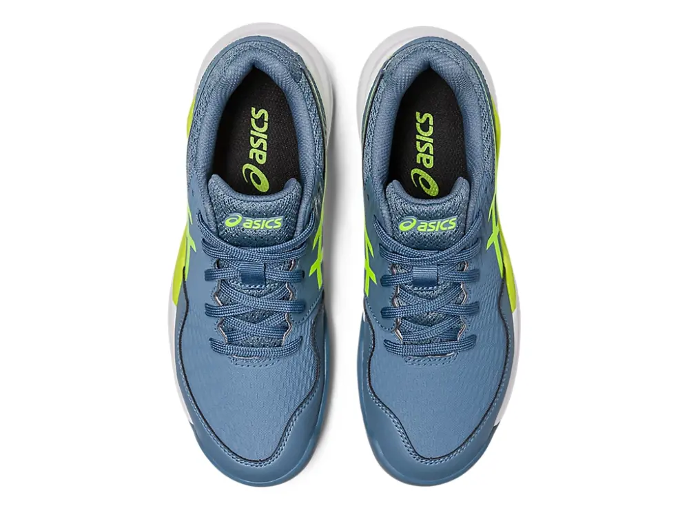 Giày Asics Gel Resolution 9 GS 'Steel Blue Hazard Green' 1044A067-400 - Ảnh 5