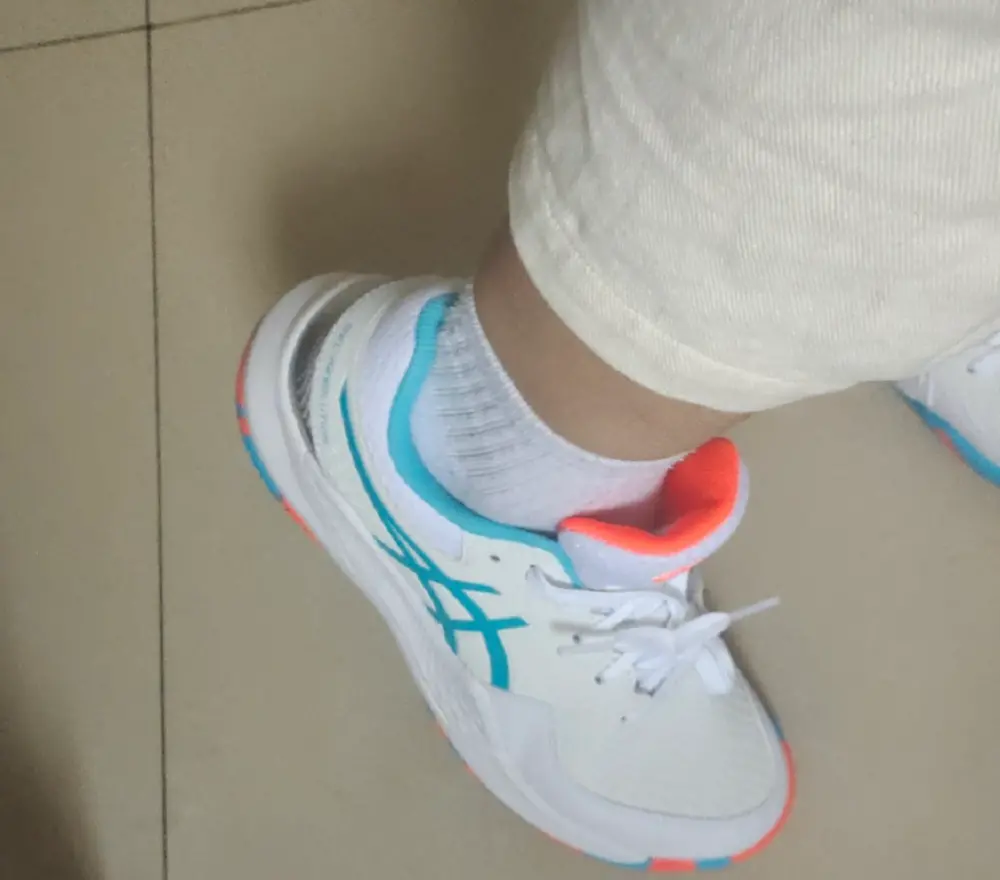 Alternative view of Giày Asics Gel Resolution 9 GS 'Aquarium' 1044A071-100