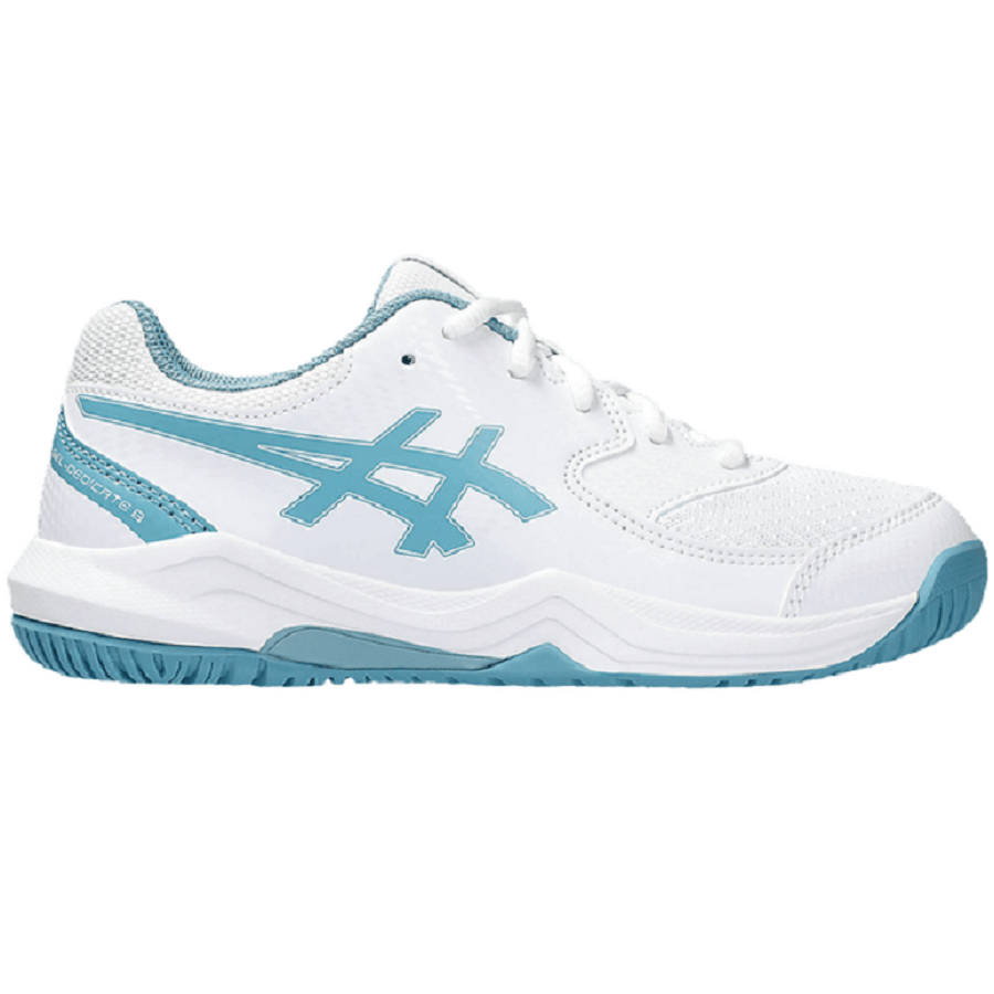 Giày Asics Gel Dedicate 8 GS 'White Gris Blue' 1044A077 100