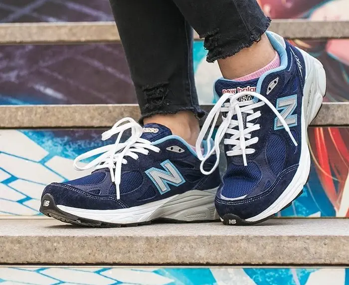 Alternative view of Giày New Balance 990v3 Made in USA ‘Navy’ W990NV3