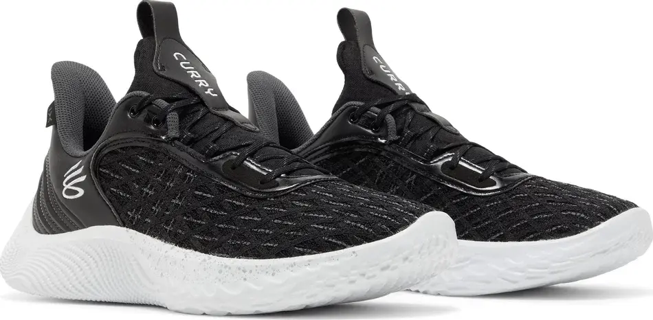 Alternative view of Giày Under Armour Curry Flow 9 Team 'Black'3025631-001