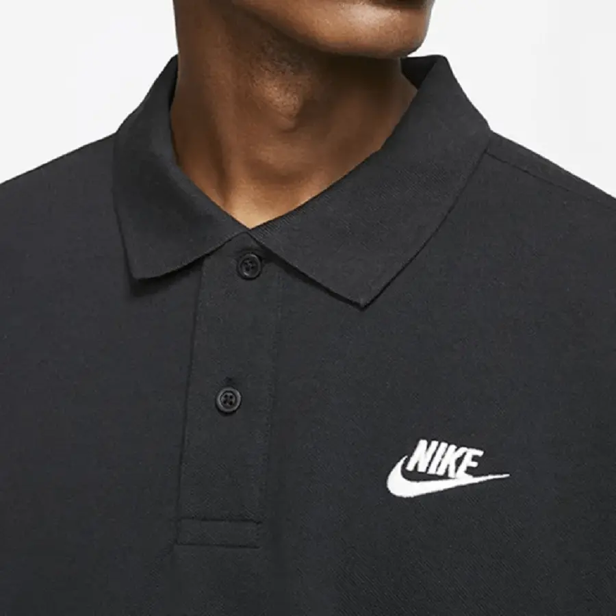 Áo Nike Sportswear Sce Polo Matchup PQ ‘Black White’ CJ4457-010 - Ảnh 5
