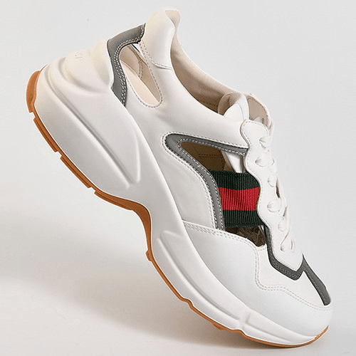 Giày Gucci Rython Cut Out White 657977-2SH60-9161 - Ảnh 2