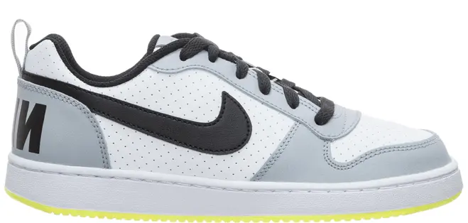 Giày Nike Court Borough Low White Black Wolf Grey (GS) 839985-104