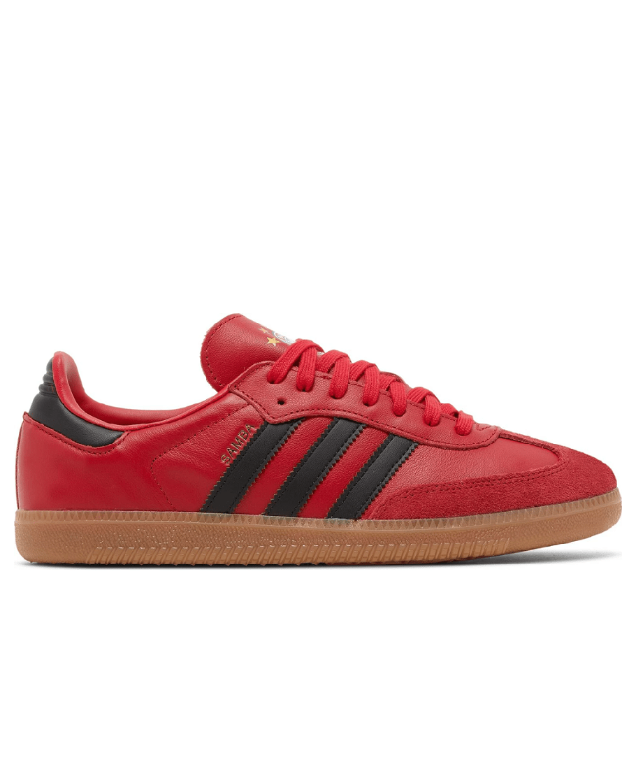 Giày Adidas FC Bayern Munich x Samba Team 'Power Red Black' HQ7031