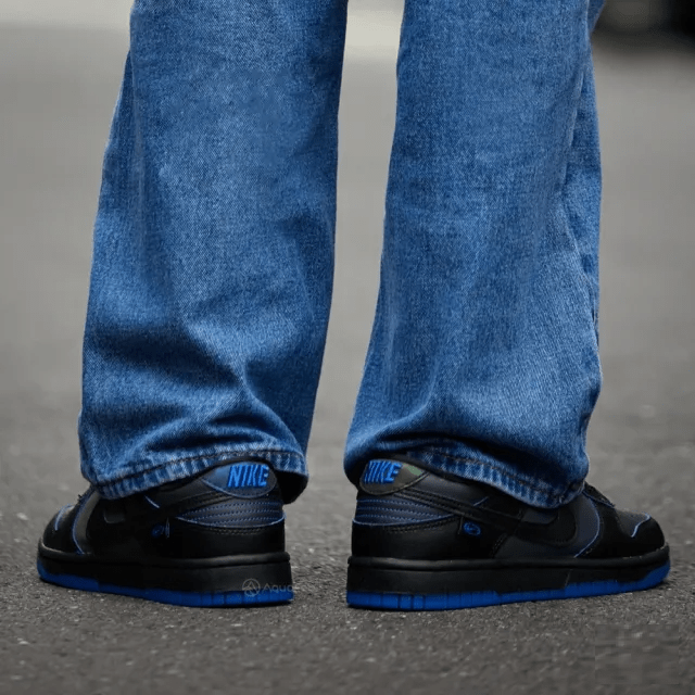 Giày Nike Dunk Low 'Black Royal Iridescent' FB1842-001 - Ảnh 3