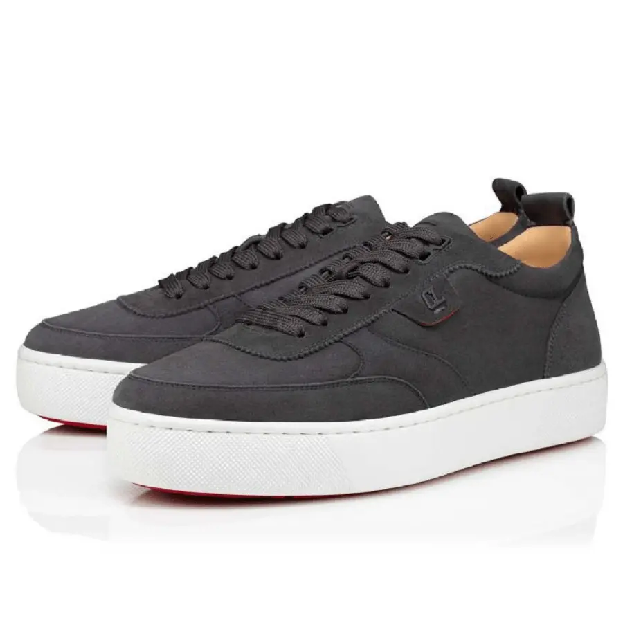 Alternative view of Giày Christian Louboutin Happyrui 'Grey Suede' 1210650I380