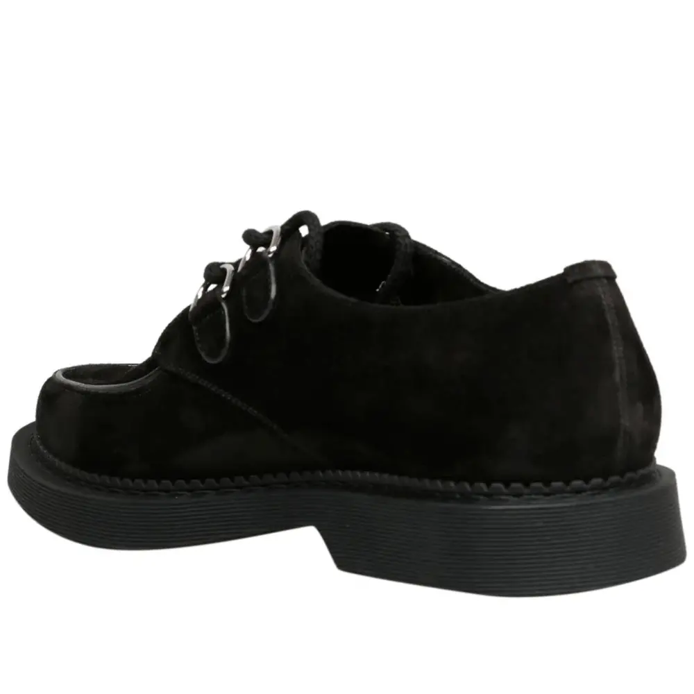 Giày Saint Laurent Malo Plain 'Black' 686356AAAGM1000 - Ảnh 4