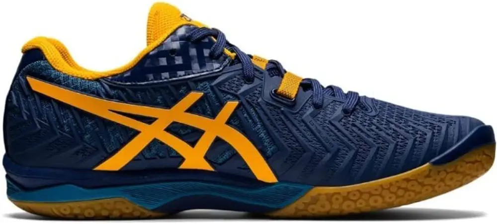 Giày Asics Court Control FF 2 'Blue Yellow' 1071A056-400