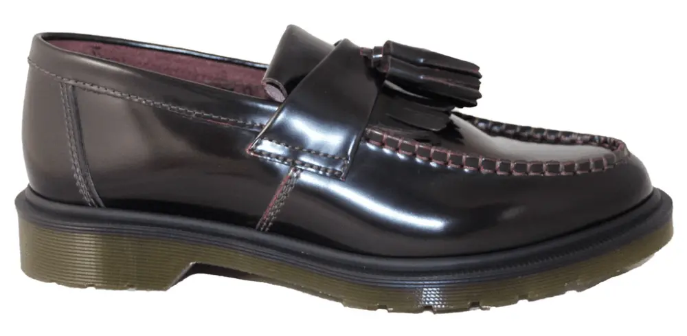 Giày Dr. Martens Cherry Red Adrian Leather Tassel Loafers 14573601