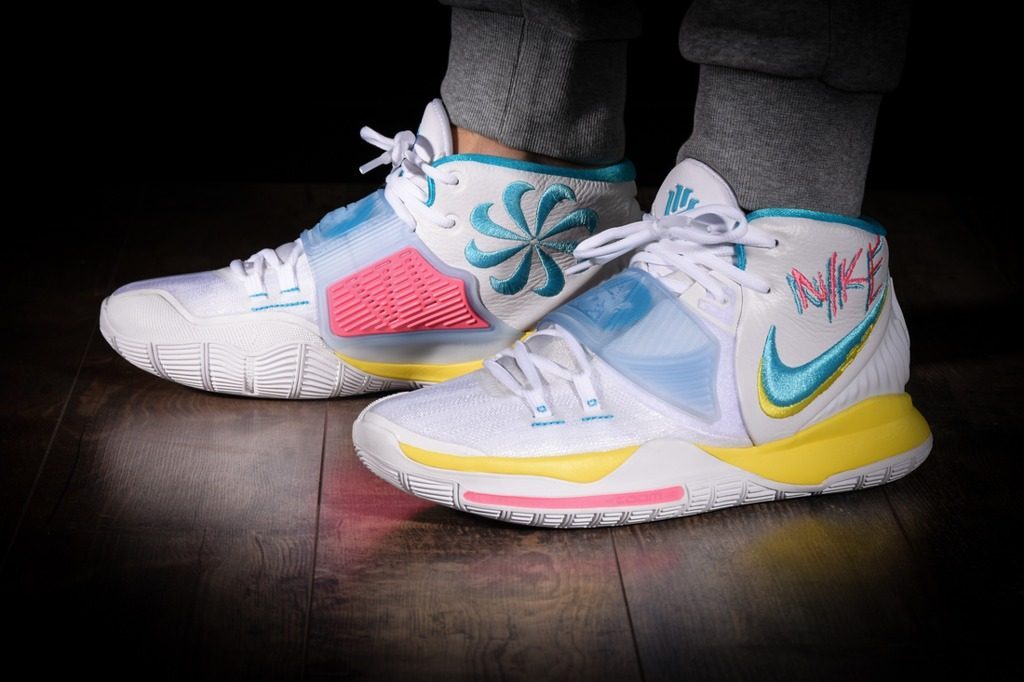 Giày Nike Kyrie 6 'Neon Graffiti' BQ5599-101 - Ảnh 6