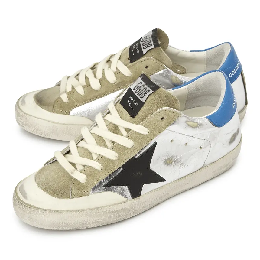 Giày Golden Goose Superstar 'Silver' GWF00107-F002726-81586 - Ảnh 4