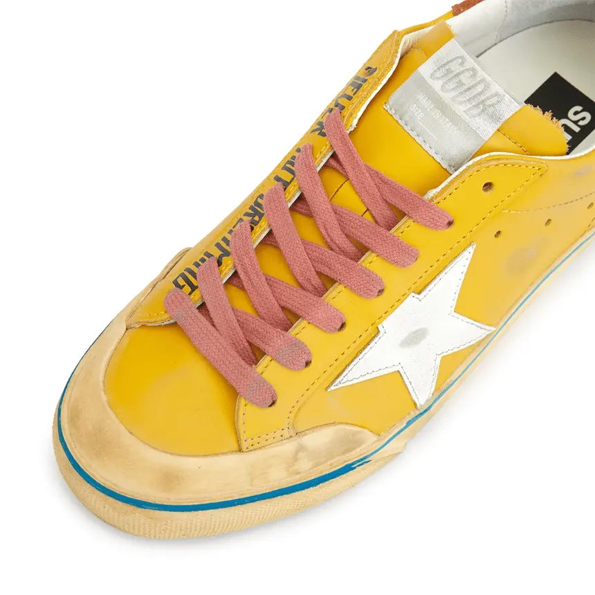 Giày Golden Goose Superstar Penstar 'Yellow' GMF00107-F003201-20304 - Ảnh 3