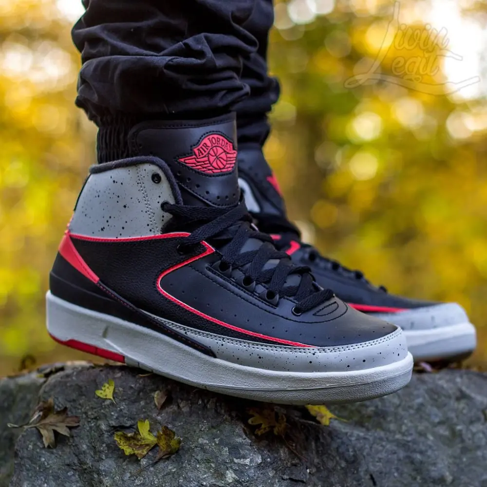 Alternative view of Giày Nike Air Jordan 2 Retro 'Infrared 23' 385475-023