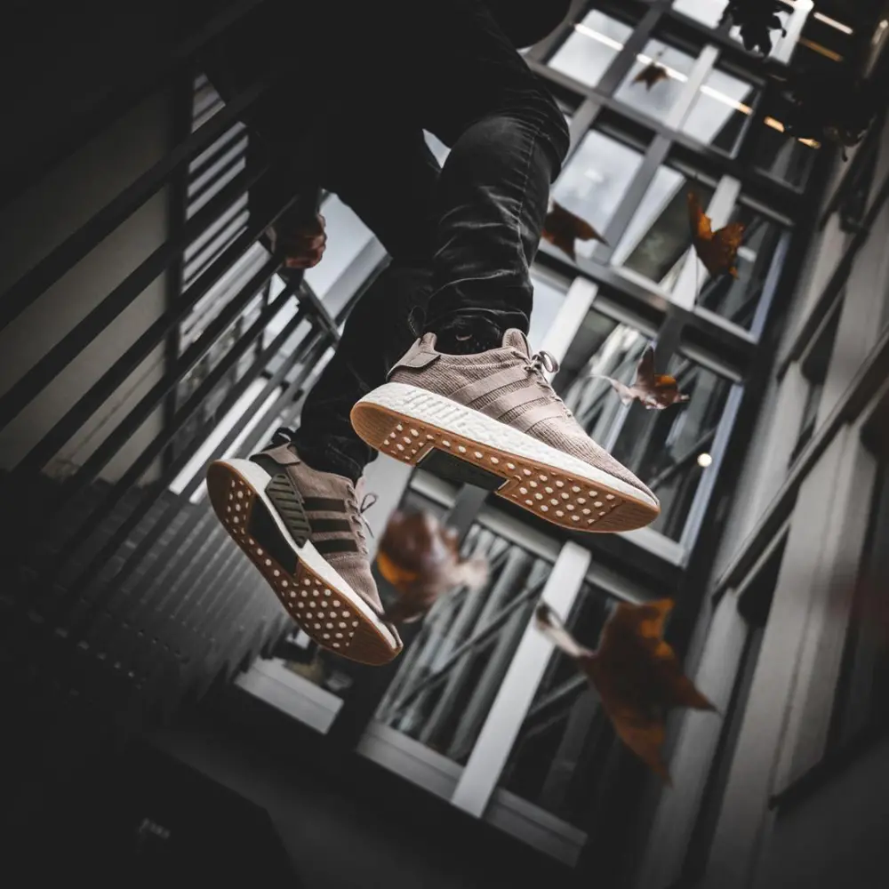 Alternative view of Giày Adidas NMD R2 Winter Pack 'Light Brown' CQ2399